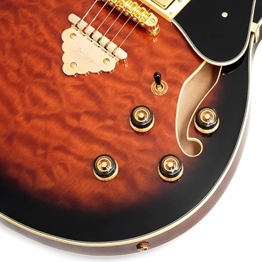 Ibanez Artcore Expressionist AS93QMSP-DBS (Dark Brown Sunburst) [SPOT MODEL] 画像4