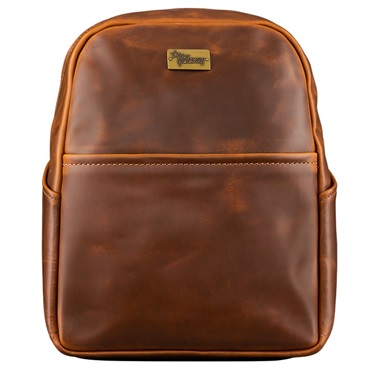 Gibson LIFTON-BPK-BRN Lifton Leather Backpack Brown 画像1