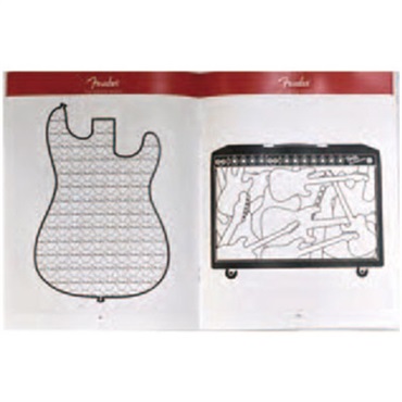 PERRI'S FCB-8302 FENDER COLORING BOOK VOLUME 1 画像1