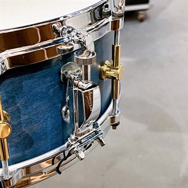 CANOPUS USED 中古 MO Snare Drum 14×5.5 w/Die Cast Hoops - Indigo Oil [MO-1455DH] 画像2