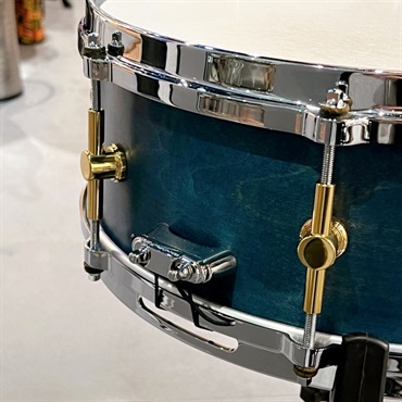 CANOPUS USED 中古 MO Snare Drum 14×5.5 w/Die Cast Hoops - Indigo Oil [MO-1455DH] 画像3