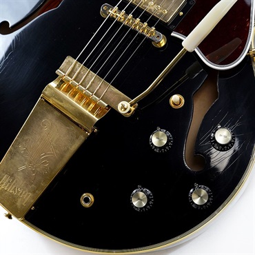 Gibson Murphy Lab 60s ES-355 Reissue w/Maestro Light Aged (Ebony) SN.A92862 画像4
