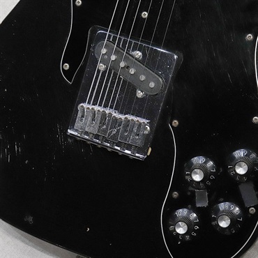 Fender USA VINTAGE Telecaster Custom '75 Ash Body Black/M 画像5