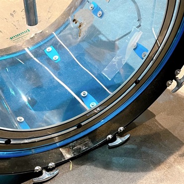 Ludwig USED 中古 1970's Blue Vistalite 4pc kit [22BD，16FT，13TT，12TT]【VINTAGE】 画像6