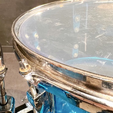 Ludwig USED 中古 1970's Blue Vistalite 4pc kit [22BD，16FT，13TT，12TT]【VINTAGE】 画像10