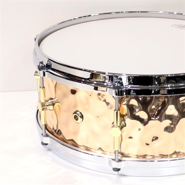 CANOPUS HBZ-1455 [Hammered Bronze Snare Drum 14''×5.5''] 画像3