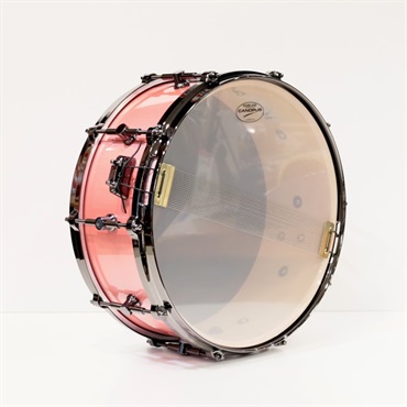 CANOPUS MTR-1455DH [Type-R BULLET Snare Drum 14''×5.5'' - Sakura Metallic Lacquer] 画像6