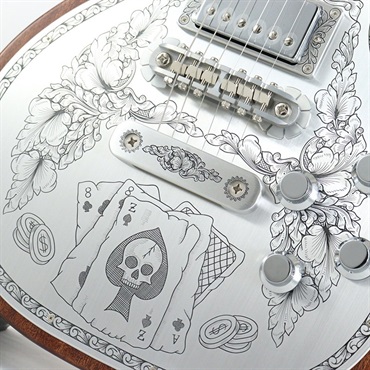 ZEMAITIS Metal Front Series MFG-AC-24 Aces & Eights (Natural) 画像5