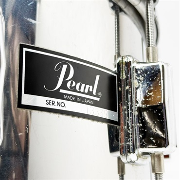 Pearl USED 中古 80s Fiber Glass Shell 14×6.5 Snare Drum [#38 Chrome Metal/Made In Japan] 画像2