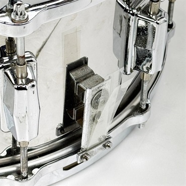 Pearl USED 中古 80s Fiber Glass Shell 14×6.5 Snare Drum [#38 Chrome Metal/Made In Japan] 画像6