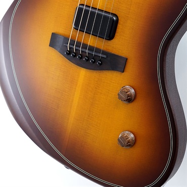 Fender Acoustics Acoustasonic Standard Jazzmaster (Honey Burst) 画像4