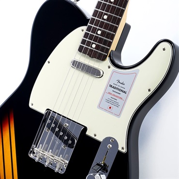 Fender Made in Japan Traditional 2025 Collection 60s Telecaster (Competition Black/3-Color Sunburst/Rosewood) 画像3