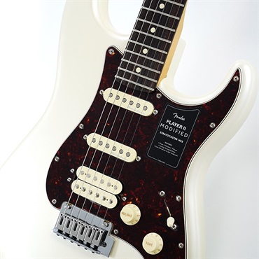 Fender MEX Player II Modified Stratocaster HSS (Olympic Pearl/Rosewood) 画像3