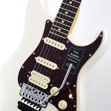 Fender MEX Player II Modified Stratocaster HSS Floyd Rose (Olympic Pearl/Rosewood) 画像3
