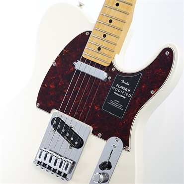 Fender MEX Player II Modified Telecaster (Olympic Pearl/Maple) 画像3