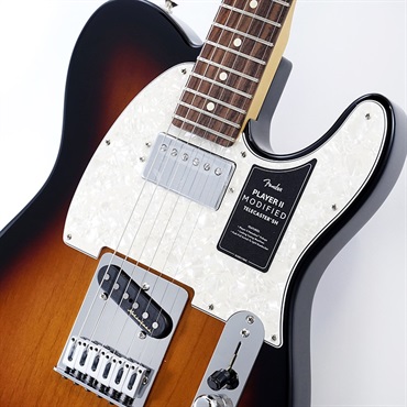 Fender MEX Player II Modified Telecaster SH (3 Tone Sunburst/Rosewood) 画像3