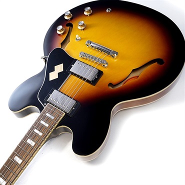 Epiphone Inspired by Gibson Custom Shop 1962 ES-335 Reissue (Vintage Burst) 画像5