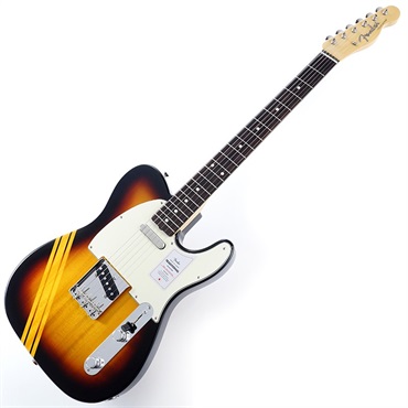 Fender Made in Japan Traditional 2025 Collection 60s Telecaster (Competition 3-Color Sunburst Aged Natural/Rosewood) 画像1
