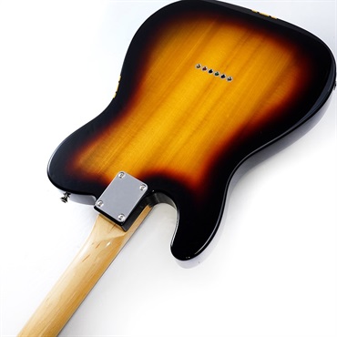 Fender Made in Japan Traditional 2025 Collection 60s Telecaster (Competition 3-Color Sunburst Aged Natural/Rosewood) 画像6