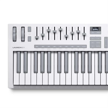 NOVATION Launchkey 49 Mk4 White(ノベーション)(ラウンチキー)(49鍵盤USB・MIDIコントローラー)【ソフトシンセNovation PLAY無償DL対応】【Steinberg Cubase LE 14付属！】 画像3