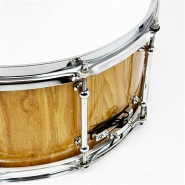 koike drums USED 中古 栗の木ステイヴシェル・スネアドラム 14×6.5 画像6