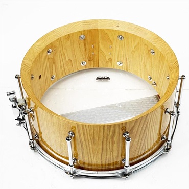 koike drums USED 中古 栗の木ステイヴシェル・スネアドラム 14×6.5 画像8