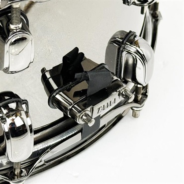 TAMA USED 中古 LBR1465 [S.L.P. -Sound Lab Project- Black Brass 14×6.5] 画像6