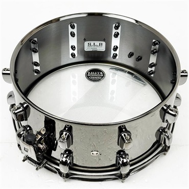 TAMA USED 中古 LBR1465 [S.L.P. -Sound Lab Project- Black Brass 14×6.5] 画像8