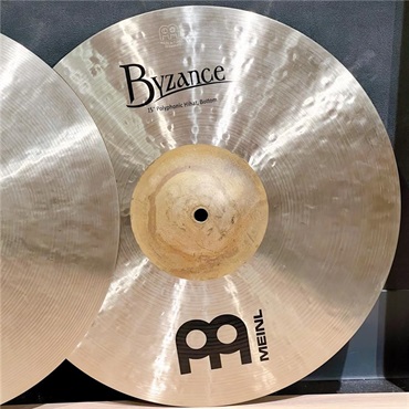 MEINL USED 中古 Byzance Traditional Polyphonic Hihats 15 [B15POH][1165g/1425g] 画像2