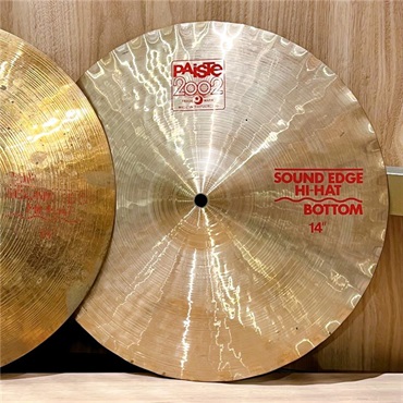 PAiSTe USED 中古 2002 Sound Edge HiHat 14 pr [955g/1065g] 画像2