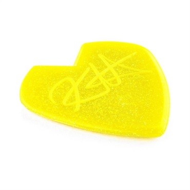Dunlop (Jim Dunlop) 47RKH3NYS KIRK HAMMETT JAZZ III PICK YELLOW GLITTER (1.38mm) 画像2