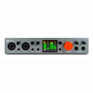 ESI Amber i4(高音質AKMチップセット搭載・USB-Cオーディオインターフェイス)(イーエスアイ)(アンバー)(DTM)(オーディオインターフェース)(ループバック)(MIDI端子)(超低レイテンシー) 画像2