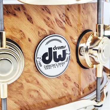 dw USED 中古 [Collector's Pure Maple Snare Drum 14×5.5 / Standard Shell / Exotic Twisted Mapa Burl] 画像2