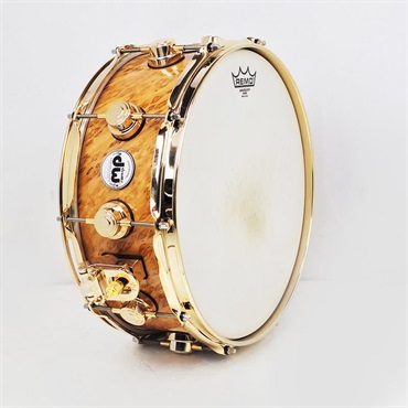 dw USED 中古 [Collector's Pure Maple Snare Drum 14×5.5 / Standard Shell / Exotic Twisted Mapa Burl] 画像3