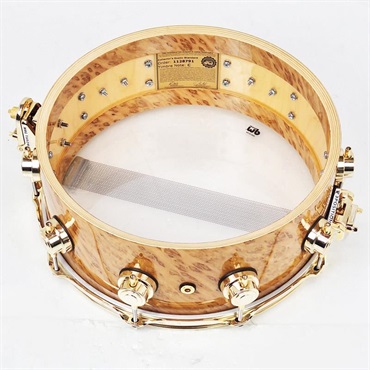 dw USED 中古 [Collector's Pure Maple Snare Drum 14×5.5 / Standard Shell / Exotic Twisted Mapa Burl] 画像8