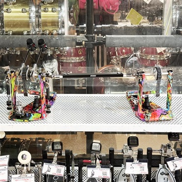 TAMA 【TAMA 50th LIMITED】 HP900RWMPR [IRON COBRA Marble Edition Rolling Glide Twin Pedal／Psychedelic Rainbow] 【限定品】【店頭展示特価品】 画像1
