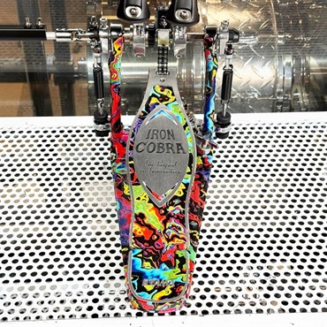 TAMA 【TAMA 50th LIMITED】 HP900RWMPR [IRON COBRA Marble Edition Rolling Glide Twin Pedal／Psychedelic Rainbow] 【限定品】【店頭展示特価品】 画像3