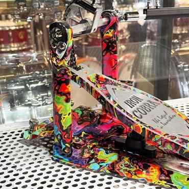 TAMA 【TAMA 50th LIMITED】 HP900RWMPR [IRON COBRA Marble Edition Rolling Glide Twin Pedal／Psychedelic Rainbow] 【限定品】【店頭展示特価品】 画像8