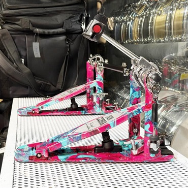 TAMA 【TAMA 50th LIMITED】 HP900RWMCS [IRON COBRA Marble Edition Rolling Glide Twin Pedal／Coral Swirl] 【限定品】【店頭展示特価品】 画像2