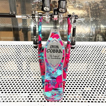 TAMA 【TAMA 50th LIMITED】 HP900RWMCS [IRON COBRA Marble Edition Rolling Glide Twin Pedal／Coral Swirl] 【限定品】【店頭展示特価品】 画像3