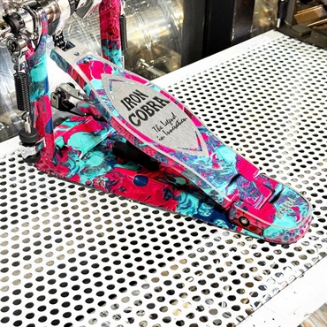 TAMA 【TAMA 50th LIMITED】 HP900RWMCS [IRON COBRA Marble Edition Rolling Glide Twin Pedal／Coral Swirl] 【限定品】【店頭展示特価品】 画像4