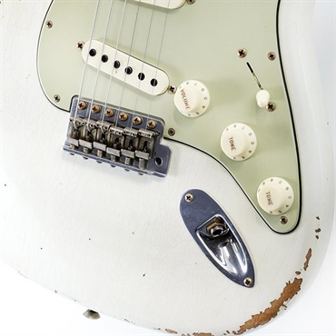 Fender Custom Shop 2019 Collection Time Machine 1959 Stratocaster Heavy Relic (Aged Olympic White) [SN.CZ578030] 【特価】 画像4