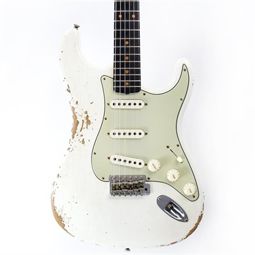 Fender Custom Shop 2019 Collection Time Machine 1959 Stratocaster Heavy Relic (Aged Olympic White) [SN.CZ578030] 【特価】 画像10