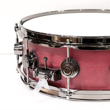 dw USED 中古 Collector's Pure Maple Snare Drum 14''×5'' - Cherry Satin Oil / Black NIckel Hardware 画像4
