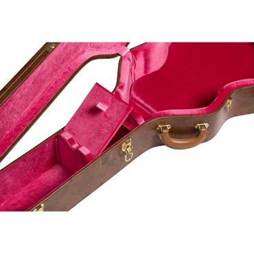 Gibson 【夏先取り大特価セール】Lifton Historic Brown/Pink Hardshell Case， J-185[ASLFTCASE-5L-J185] 画像3