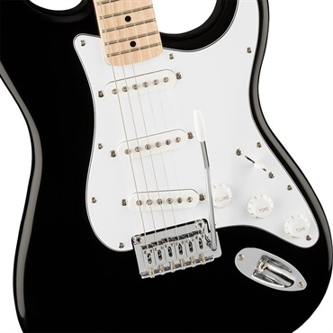 Squier by Fender 【キズ有アウトレット品！】Affinity Series Stratocaster (Black/Maple) 画像3