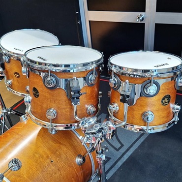 dw USED 中古 1995's Collector's Maple 4pc Drum Kit [BD20，TT10&12&14/タムスタンド付属] 画像4