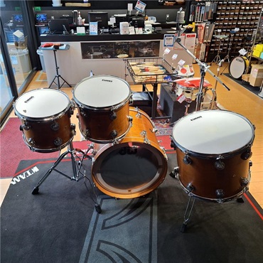 dw USED 中古 1995's Collector's Maple 4pc Drum Kit [BD20，TT10&12&14/タムスタンド付属] 画像9