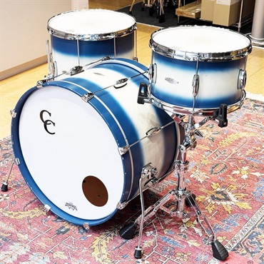 C&C CUSTOM DRUMS USED 中古 Player Date I 3pc Set [20BD，13TT，16FT/Classic Blue & Silver Bop Duco] 画像2