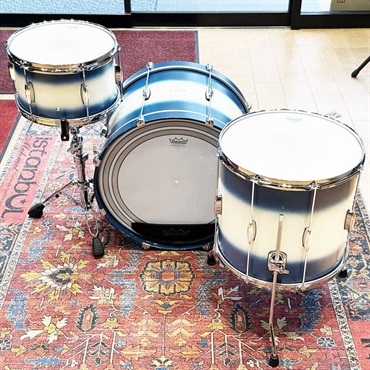 C&C CUSTOM DRUMS USED 中古 Player Date I 3pc Set [20BD，13TT，16FT/Classic Blue & Silver Bop Duco] 画像6